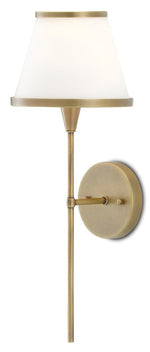 Currey and Company Brimsley Brass Wall Sconce 5800-0001