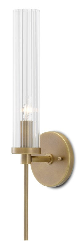 Currey and Company Bellings Brass Wall Sconce 5800-0004