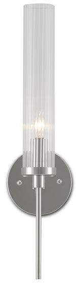 Currey and Company Bellings Nickel Wall Sconce 5800-0005