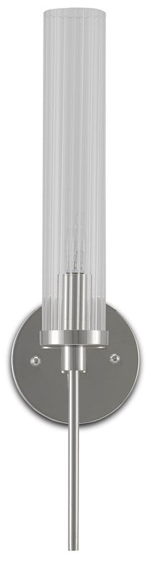 Currey and Company Bellings Nickel Wall Sconce 5800-0005