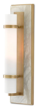 Currey and Company Bruneau Brass Wall Sconce 5800-0016