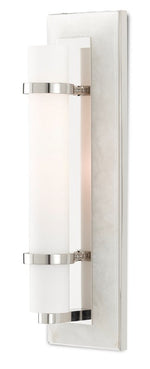 Currey and Company Bruneau Nickel Wall Sconce 5800-0017