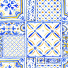 Blue Geometrical Design Wallpaper