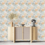 Cream Flowers Wallpaper