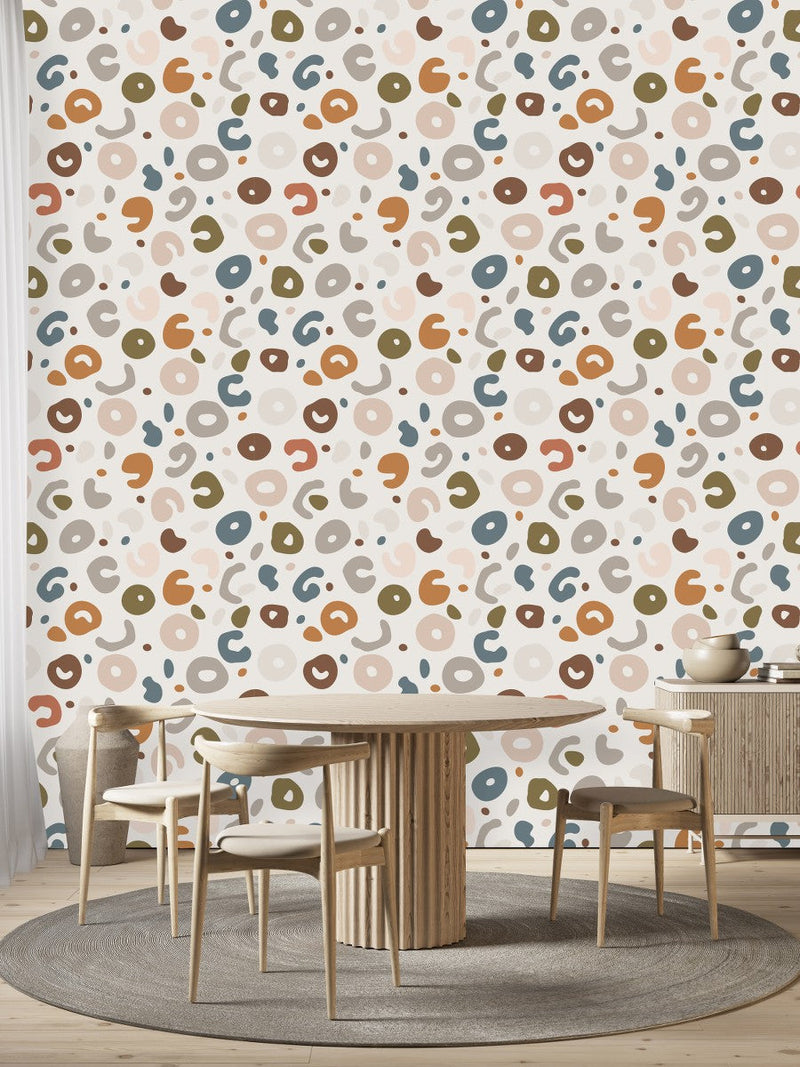 Contemporary Abstract Pattern Wallpaper