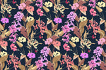 Brightly Pink and Yellow Flowers Wallpaper