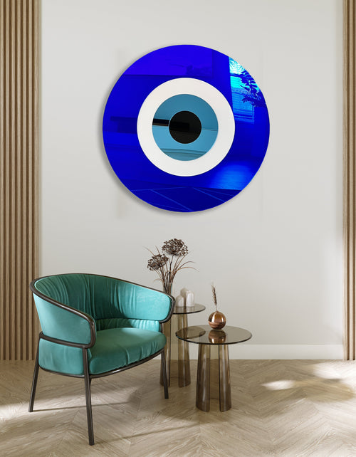 Minimalist Evil Eye Mirror Wall DǸcor