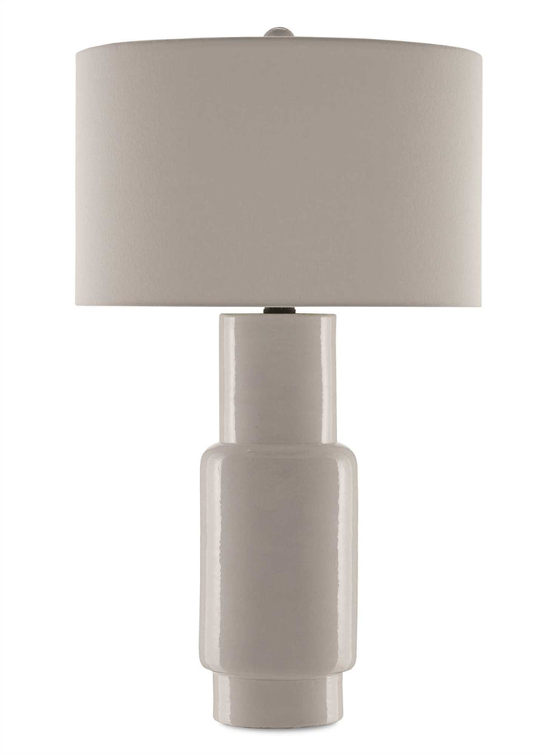 Currey and Company Janeen Table Lamp, White 6000-0300