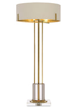 Currey and Company Winsland Brass Table Lamp 6000-0355