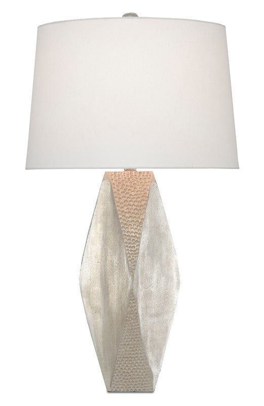 Currey and Company Zabrine Nickel Table Lamp 6000-0533