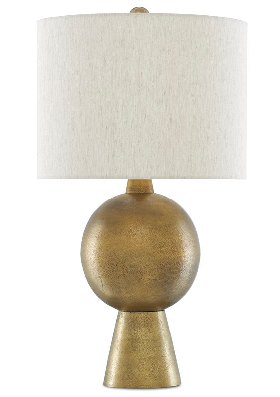 Currey and Company Rami Brass Table Lamp 6000-0535
