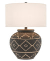 Currey and Company Tattoo Terracotta Table Lamp 6000-0539