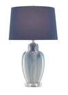 Currey and Company Solita Blue Table Lamp 6000-0584