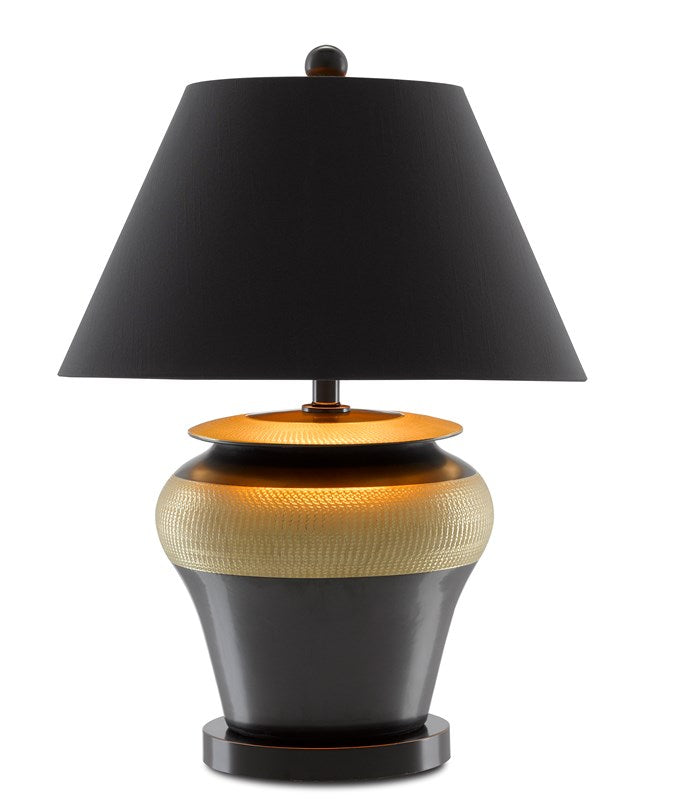 Currey and Company Winkworth Black Table Lamp 6000-0600
