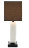 Currey and Company Kirkos White Table Lamp 6000-0608