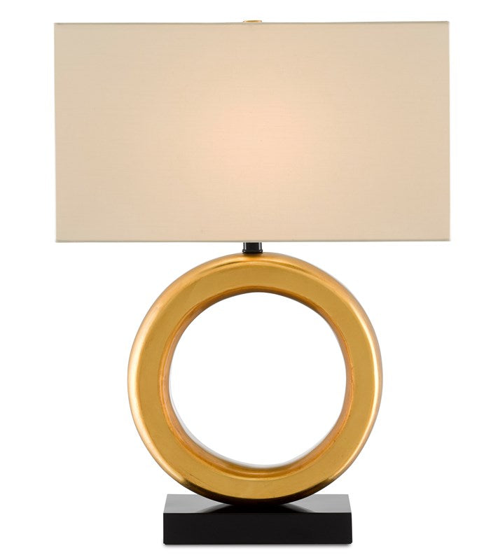 Currey and Company Kirkos Gold Table Lamp 6000-0609