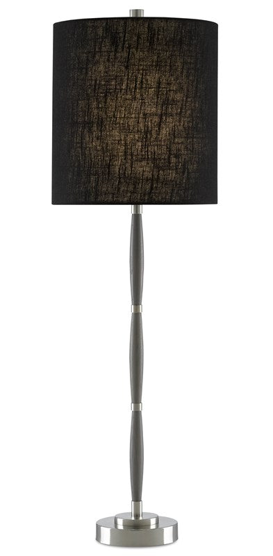 Currey and Company Dashwood Nickel Table Lamp 6000-0627