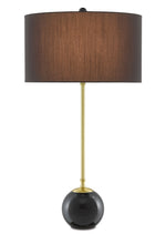 Currey and Company Villette Black Table Lamp 6000-0647