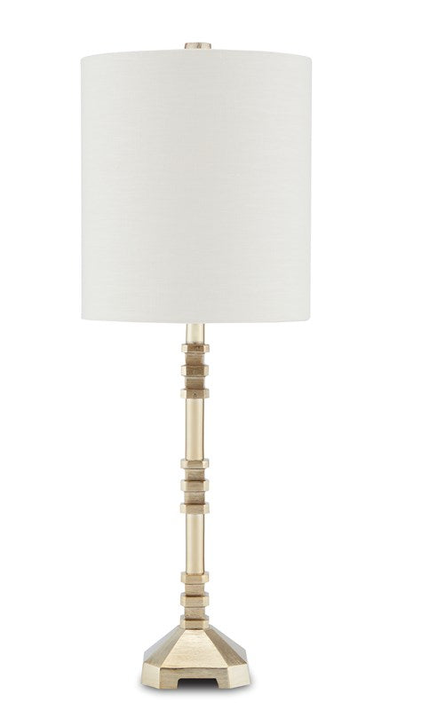 Currey and Company Pilare Gold Table Lamp 6000-0701