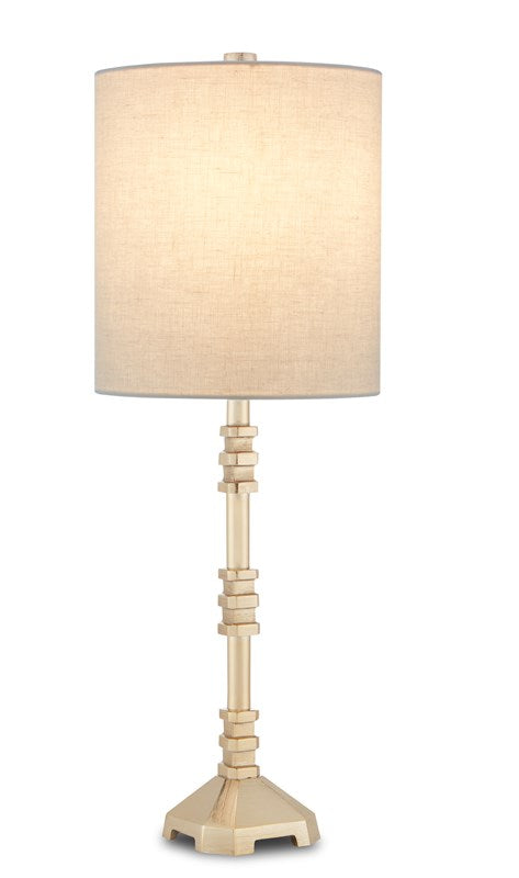 Currey and Company Pilare Gold Table Lamp 6000-0701