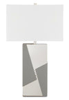 Currey and Company Clarice Nickel Table Lamp 6000-0724