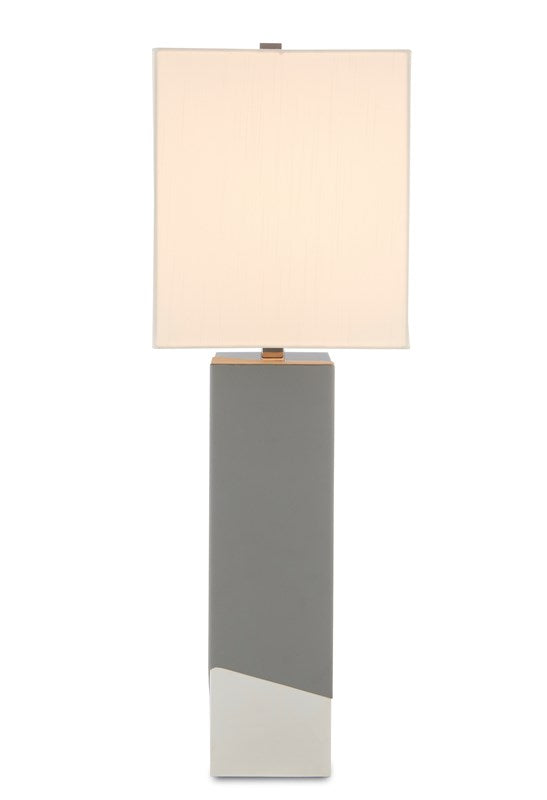 Currey and Company Clarice Nickel Table Lamp 6000-0724