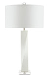 Currey and Company Chatto White Table Lamp 6000-0746