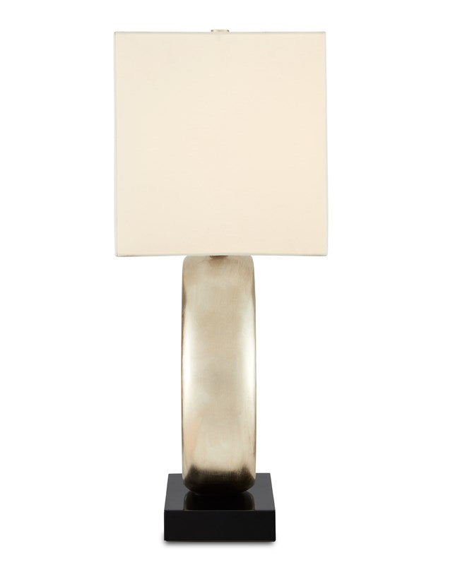 Currey and Company Kirkos Silver Table Lamp 6000-0750