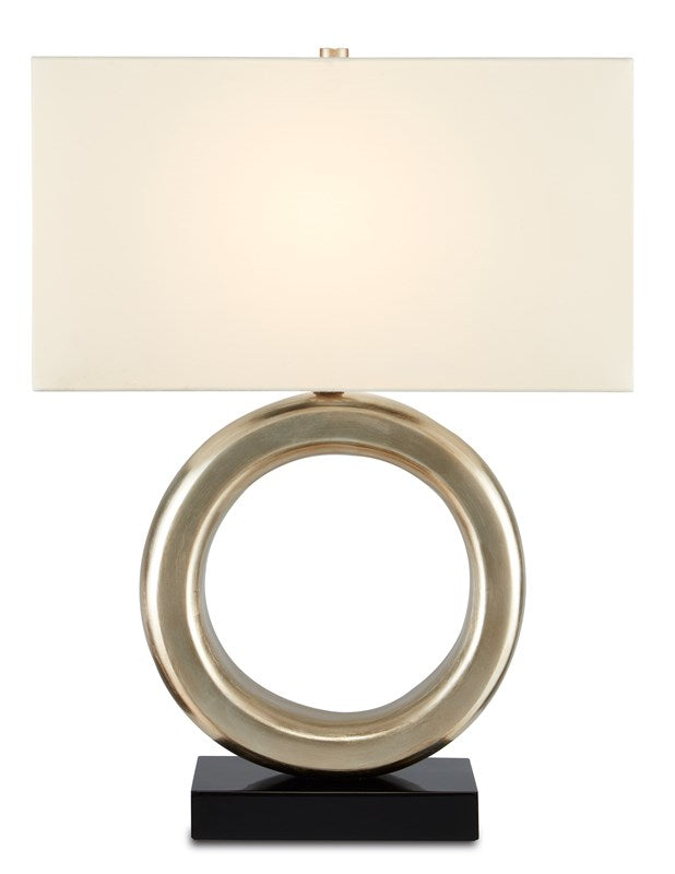 Currey and Company Kirkos Silver Table Lamp 6000-0750