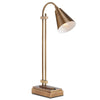 Currey and Company Symmetry Brass Desk Lamp 6000-0782