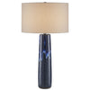 Currey and Company Kelmscott Blue Table Lamp 6000-0801