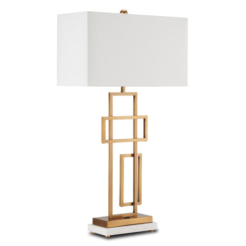 Currey and Company Parallelogram Table Lamp 6000-0834