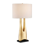 Currey and Company La Porta Gold Table Lamp 6000-0852