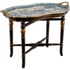 Lovecup TRAY TABLE WITH WOOD STAND-BLUE WILLOW L188