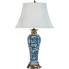 Lovecup Blue & White Willow Porcelain Table Lamp L249