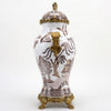 Lovecup Foo Dog Lidded Jar With Bronze- Imperial Palace L368