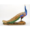 Lovecup Porcelain and Bronze Peacock Figurine L377