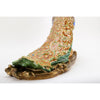Lovecup Porcelain and Bronze Peacock Figurine L377