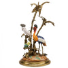 Lovecup Birds and Palm Tree Bronze Ormolu Figurine L384