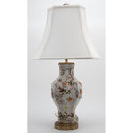 Lovecup Porcelain Table Lamp with Birds and Flowers L395