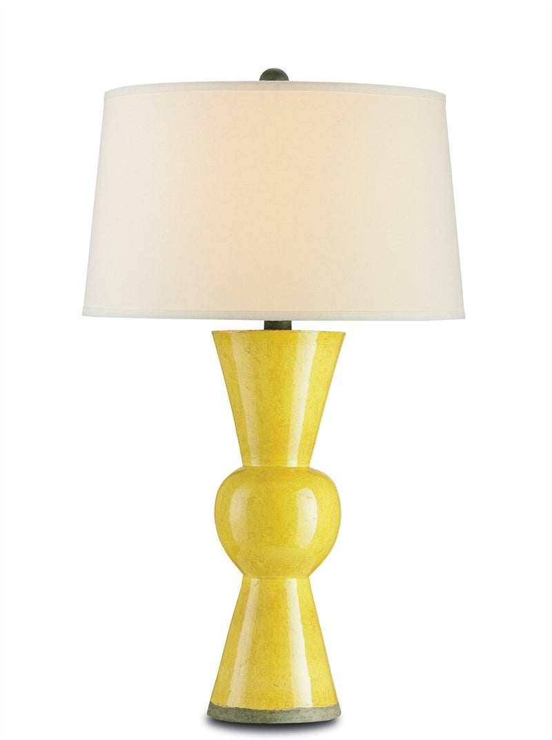 Currey and Company Upbeat Table Lamp, Yellow 6382 - LOVECUP