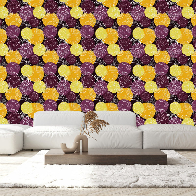 Brightly Circle Pattern Wallpaper