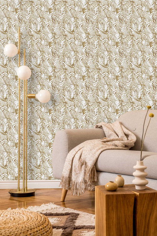Dried Leaves Wallpaper