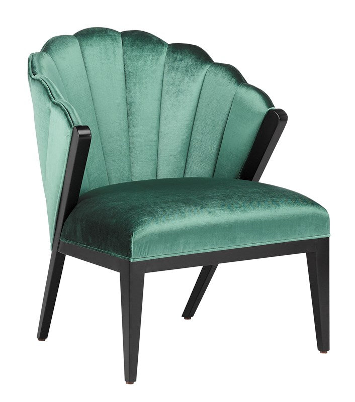 Currey and Company Janelle Viridian Chair 7000-0142