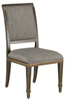 Currey and Company Ines Peppercorn Black Chair 7000-0163