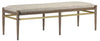 Currey and Company Visby Calcutta Pepper Bench 7000-0302
