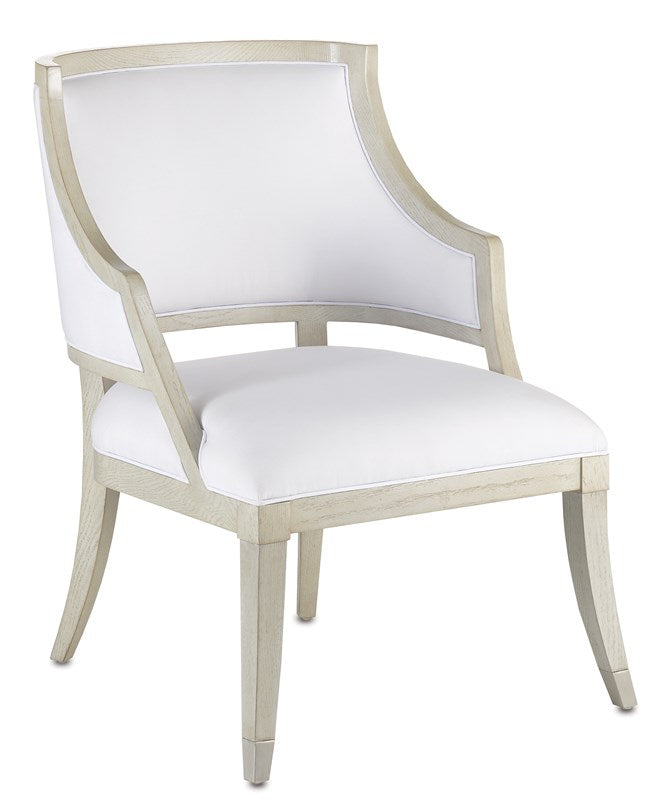 Currey and Company Brandy Muslin Chair 7000-0401