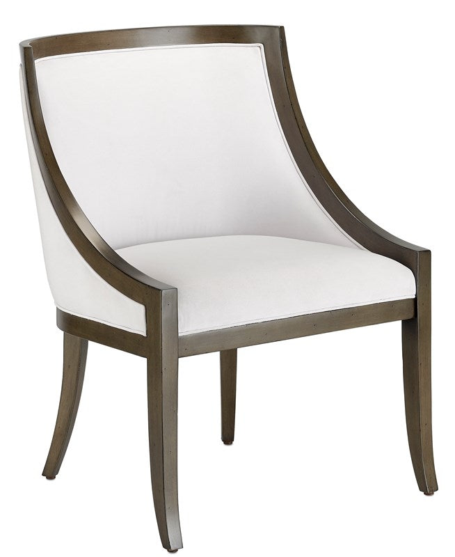 Currey and Company Kirk Muslin Chair 7000-1091