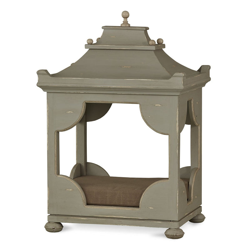 Lovecup Antiqued Chinoiserie Dog Bed Small with Mattress