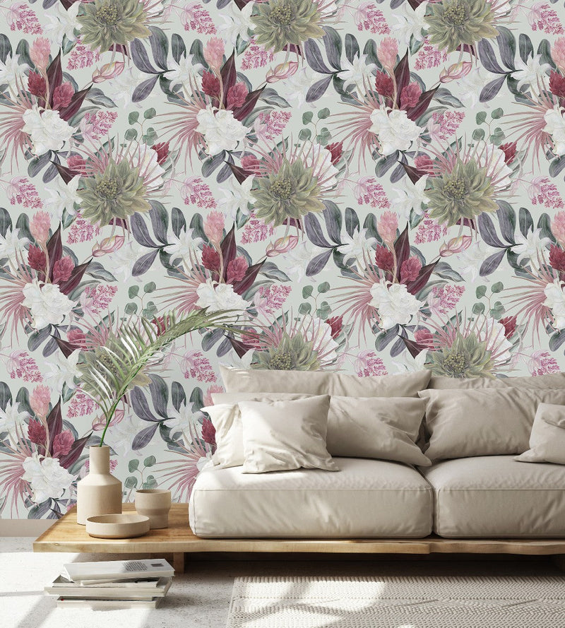 Exotic Flowers Wallpaper